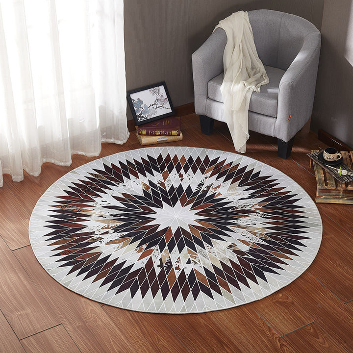 Captain America Shield-Themed Area Rug