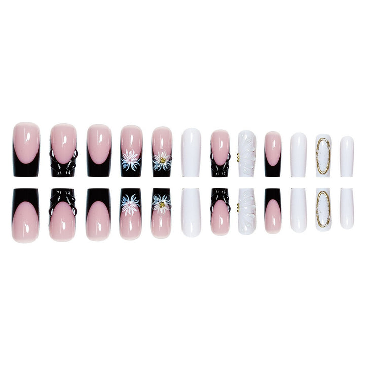 Decorative Flower Nail Art Extensions Stornfield