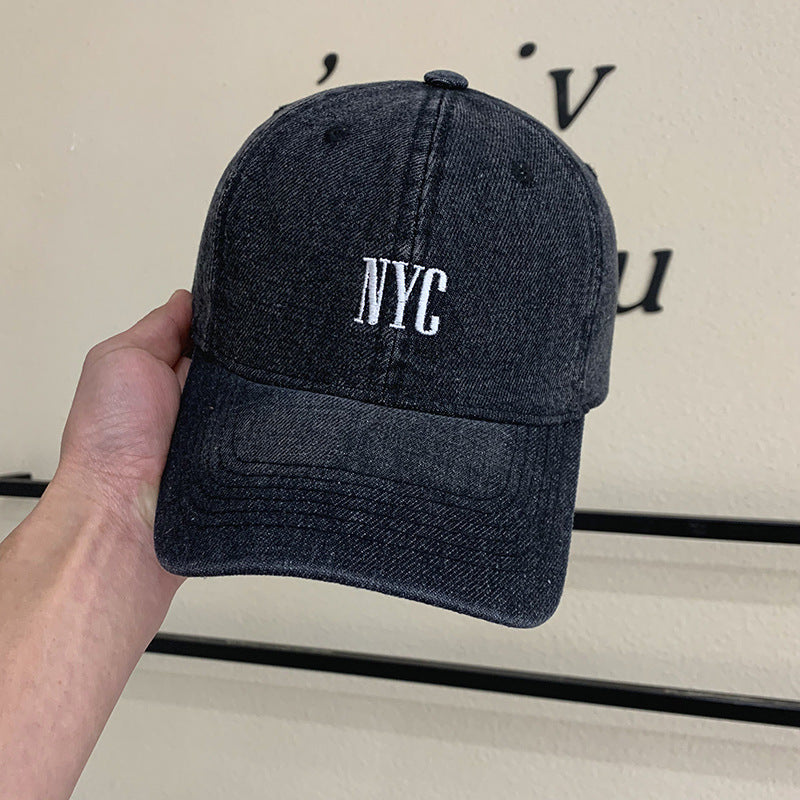 Women's Vintage-Inspired Denim Baseball Cap Stornfield