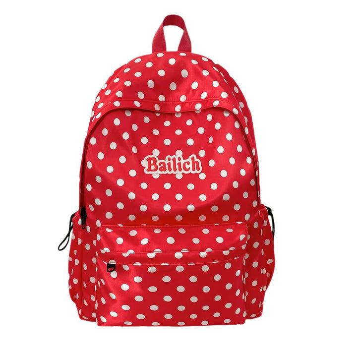 Polka Dot Patterned Casual Backpack Stornfield