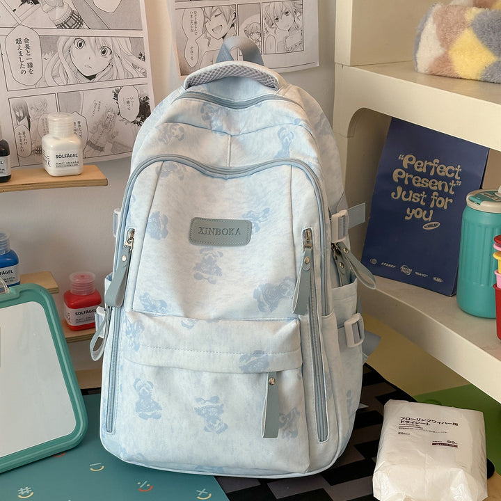 Whimsical Cartoon-Themed Backpack Stornfield