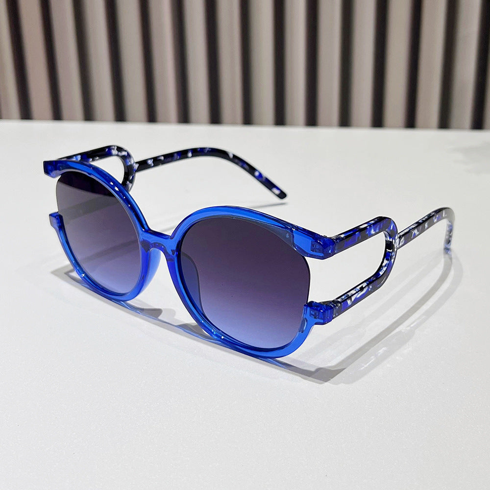 Avant-Garde Circular Frame Sunglasses Stornfield