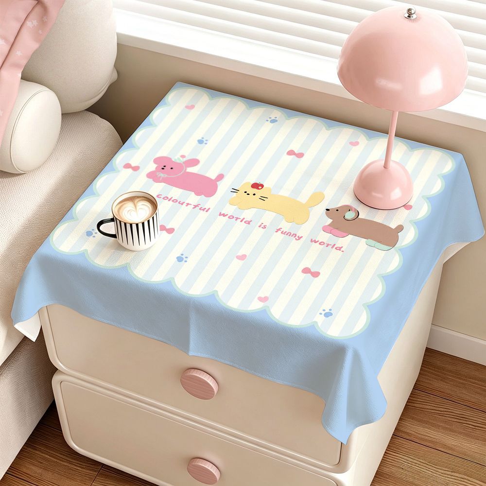 Cute Animal-Themed Table Cover