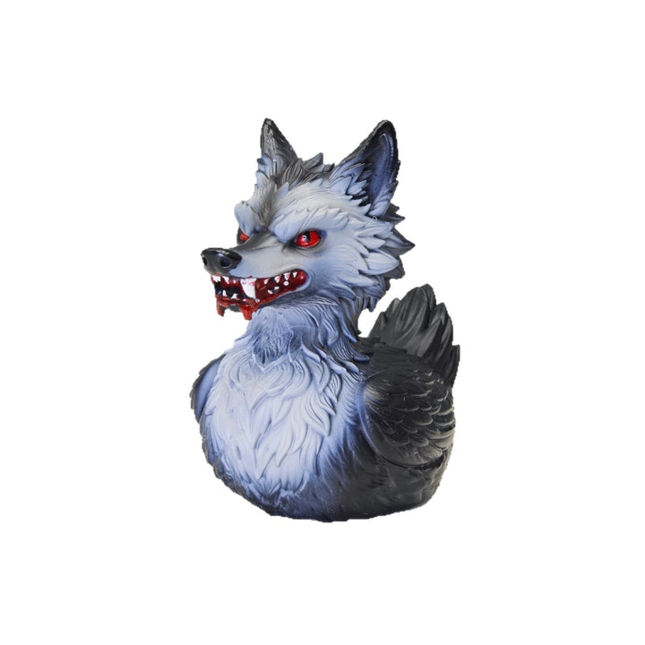 Creepy rubber duck with wolf design Stornfield