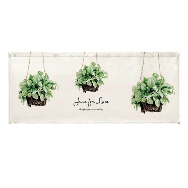 Illustrated Panda Family Canvas Wall Art for Nursery