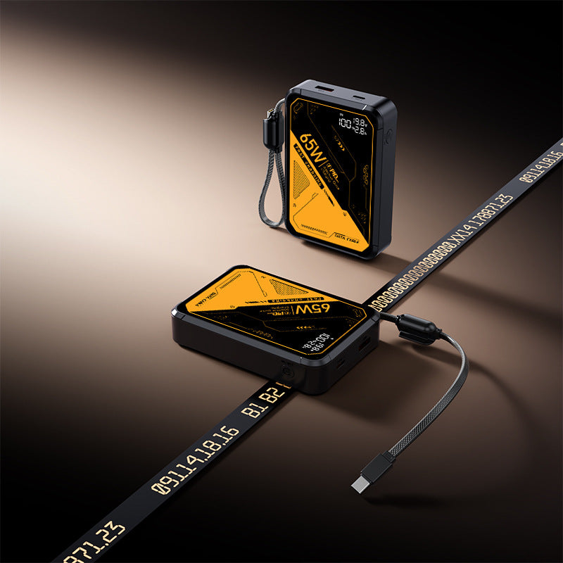 Portable high-performance charger with intelligent USB-C port and digital display Stornfield