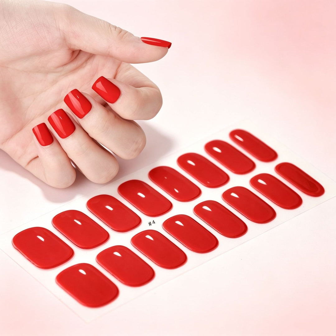 Premium Glossy Press-On Nail Set