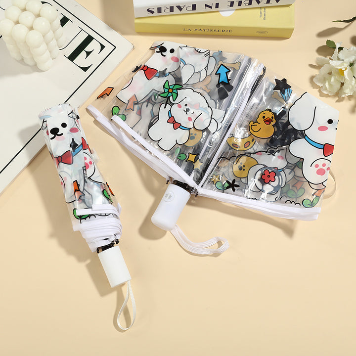 Women Pet Motif Umbrella Stornfield