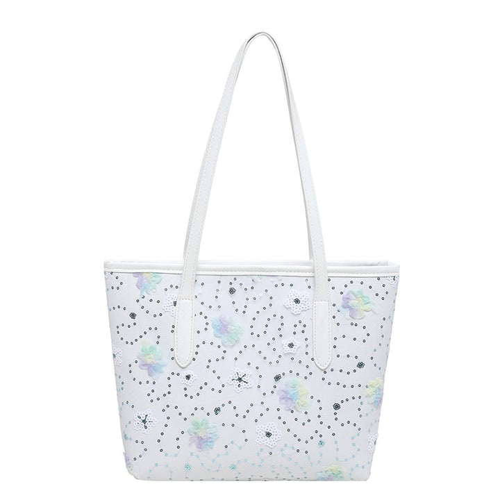 WoFloral Embellished Tote Bag Stornfield
