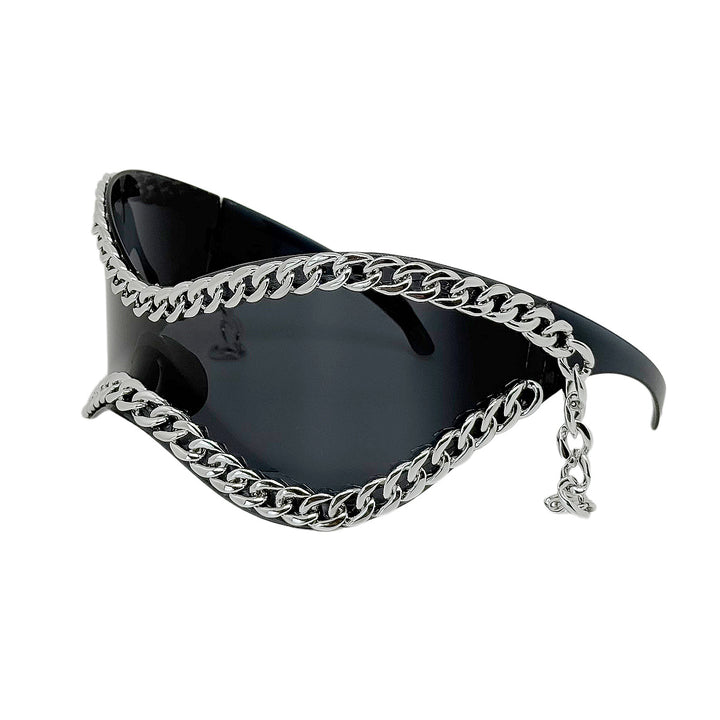 Women's fashionable sunglasses with chain frame Stornfield