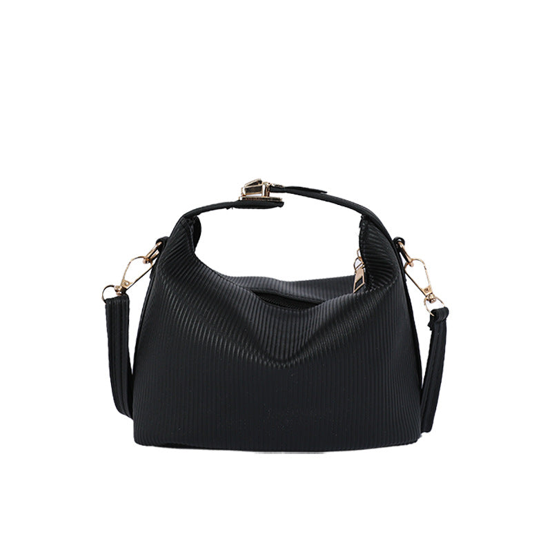 WoTextured Ribbed Handbag Stornfield