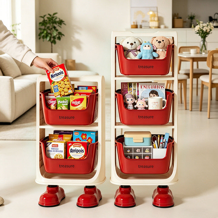 Multi-Tier Storage Organizer with Bins Stornfield