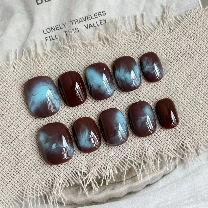 Elegant Press-On Nail Set by Stornfield