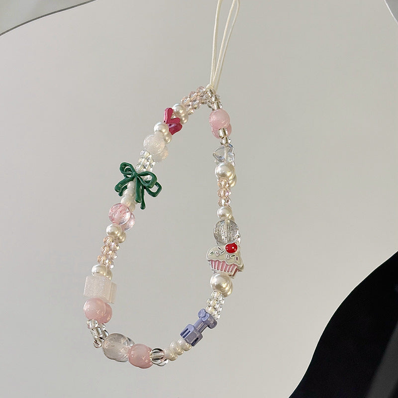 Playful Beaded Smartphone Charm Holder Stornfield