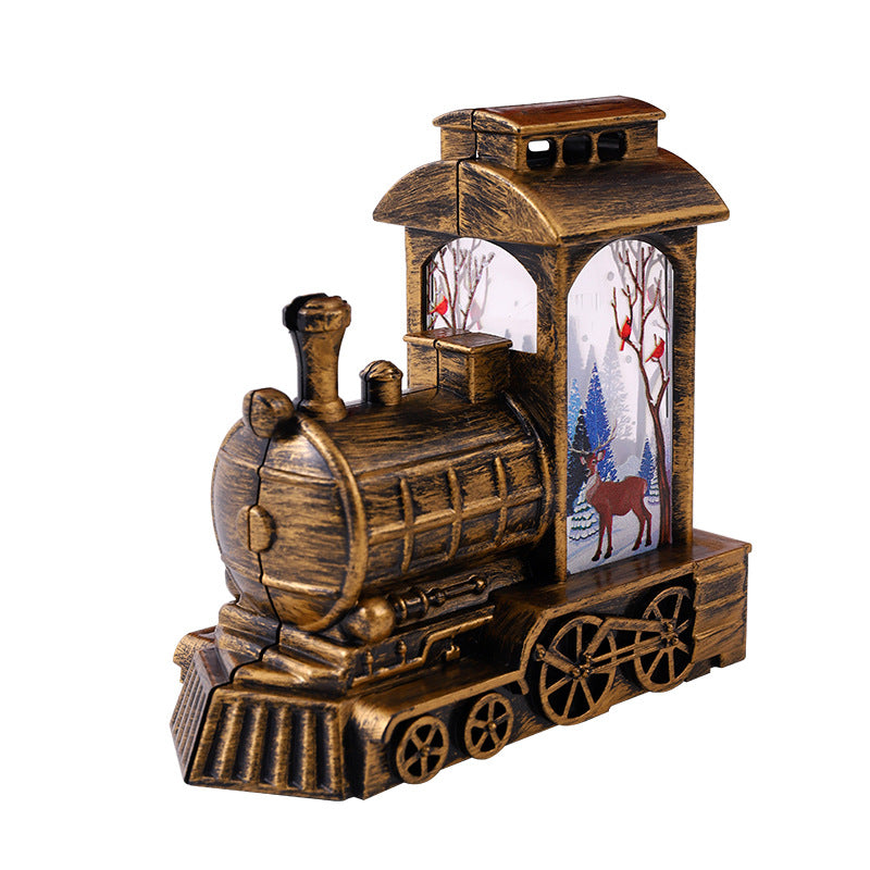 Nostalgic Christmas Train Lantern Stornfield