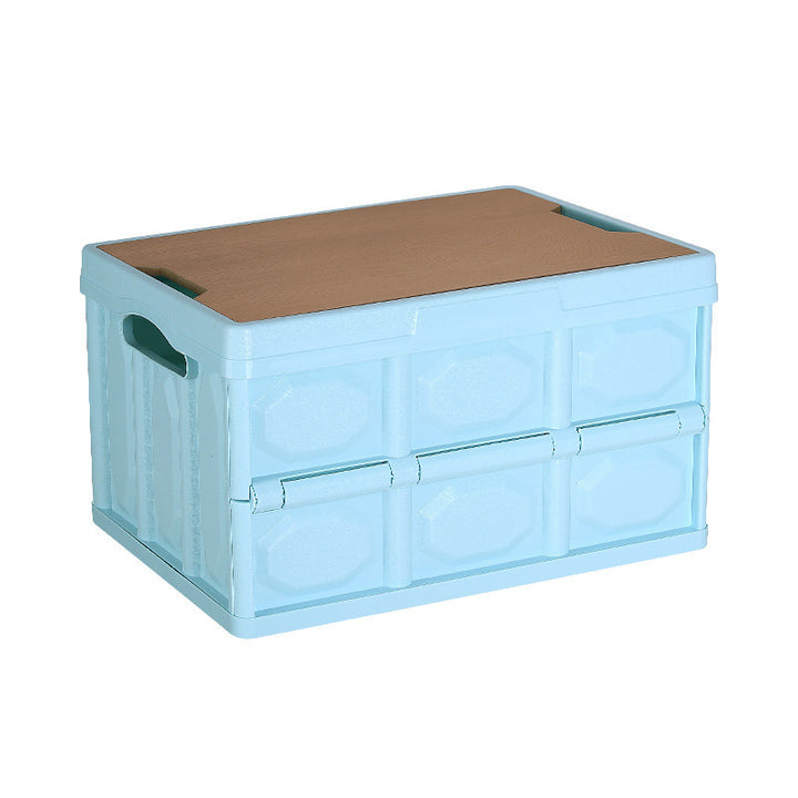 Versatile Outdoor Folding Storage Chest Stornfield