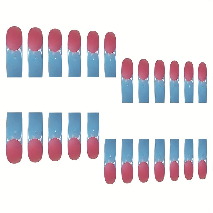 Premium Long Acrylic Press-On Nails Stornfield