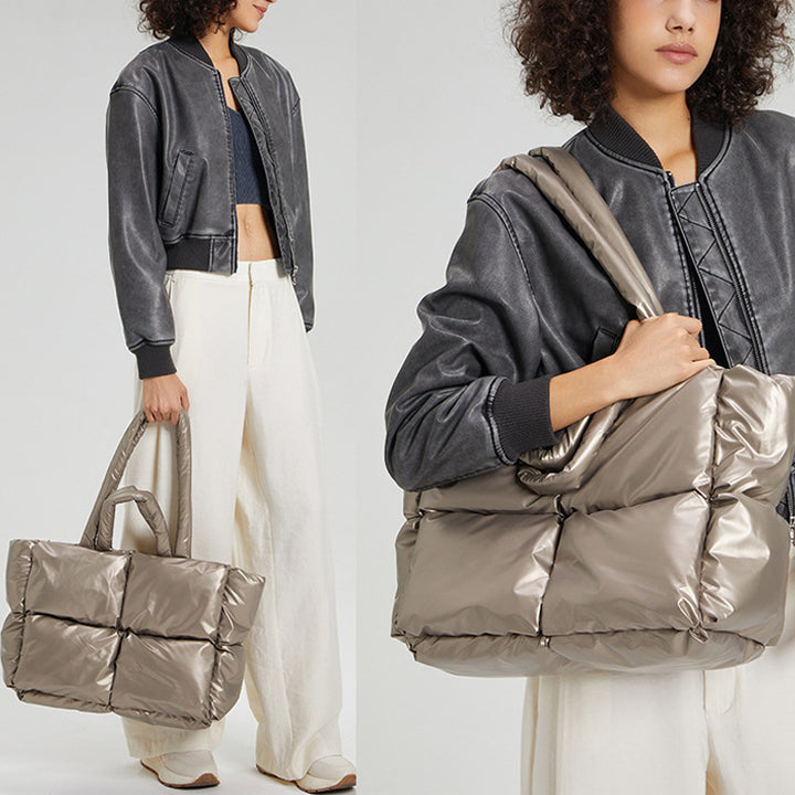 Spacious Padded Tote Bag