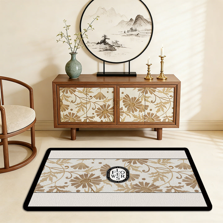 Modern Geometric Bath Mat Stornfield