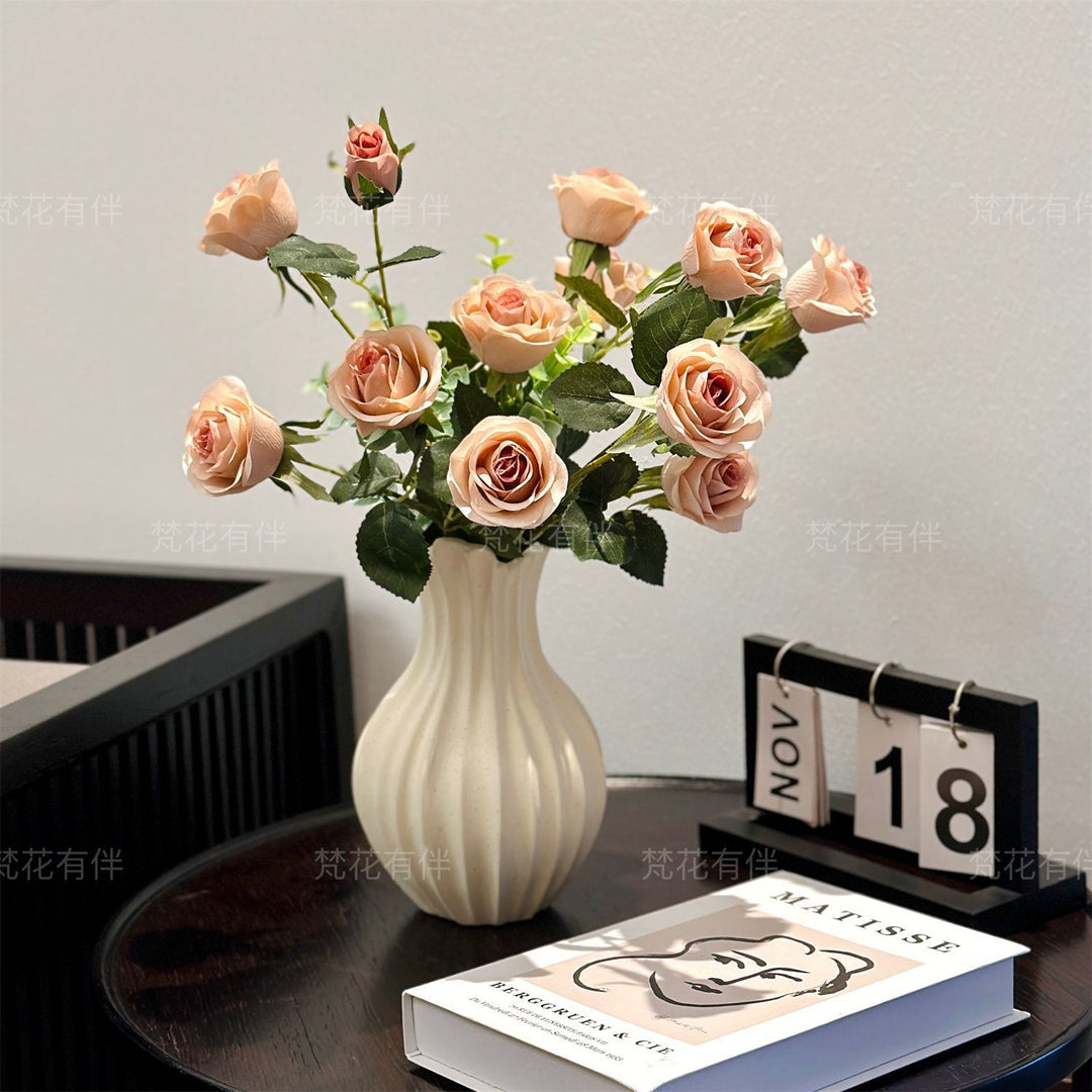 Realistic Artificial Rose Arrangement