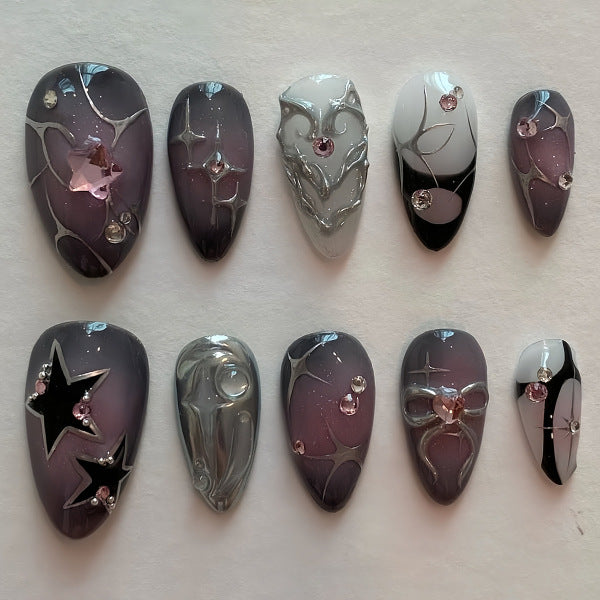 Thematic Artisan Press-On Nail Set Stornfield