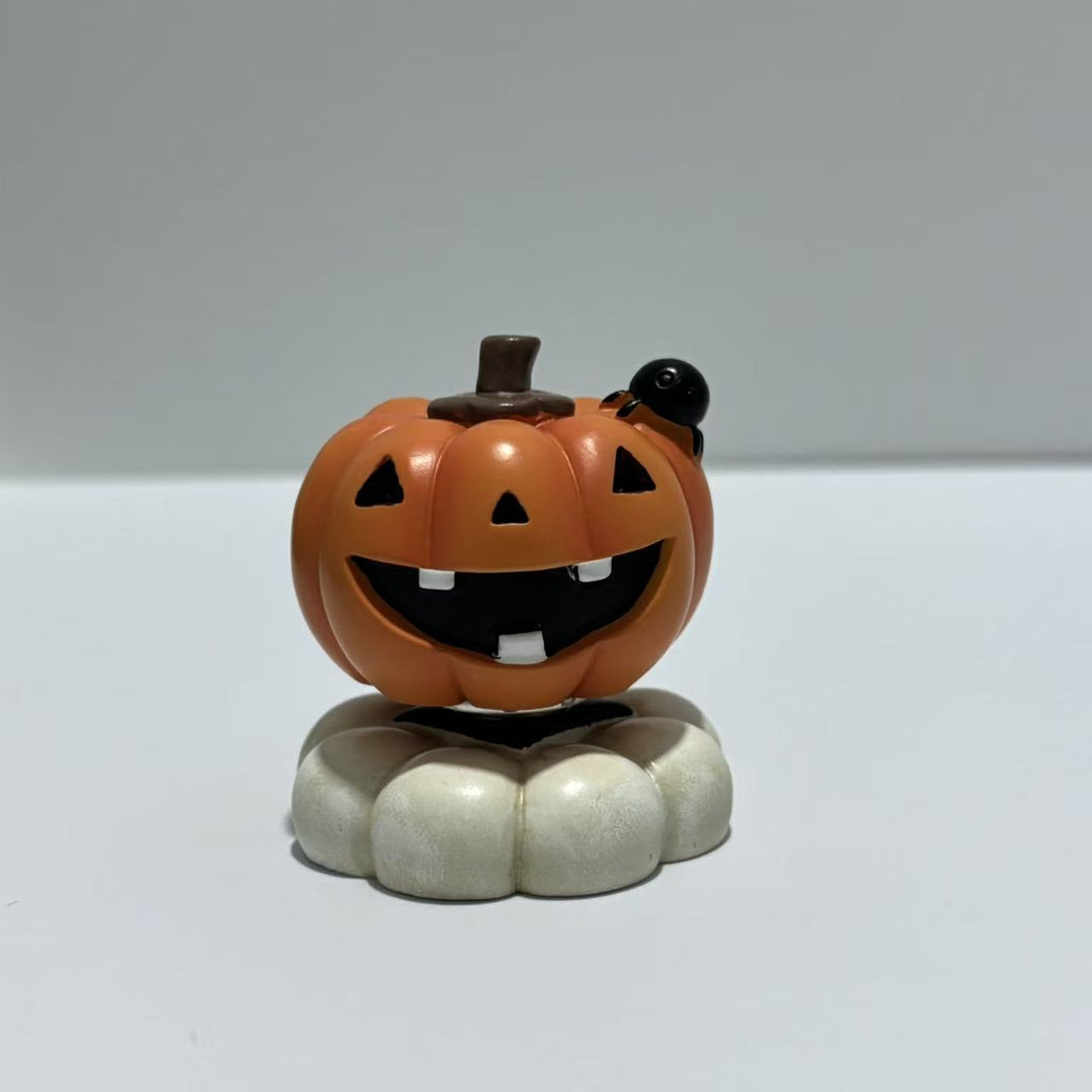Decorative grave stone figure with ghost Stornfield