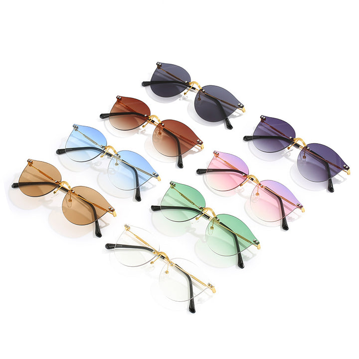 Women's fashionable sunglasses with innovative metal frame and flexible nose pads Stornfield