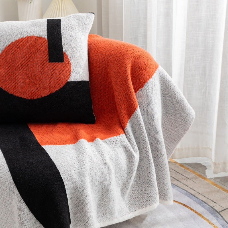 Modern Abstract Throw Blanket