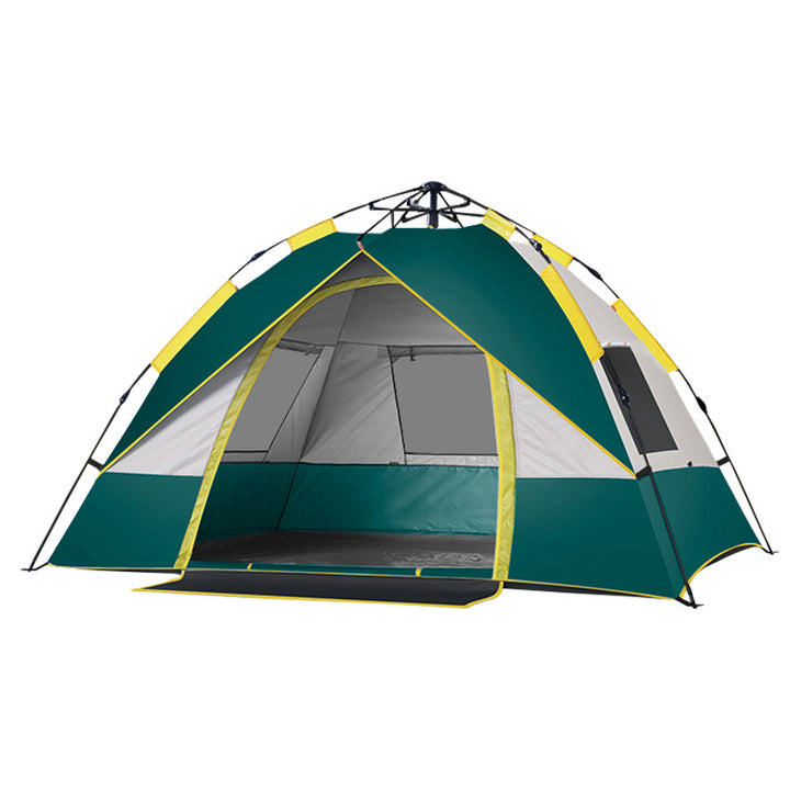 Family Camping Tent With Expandable Outer Tent And Ventilated Windows Stornfield