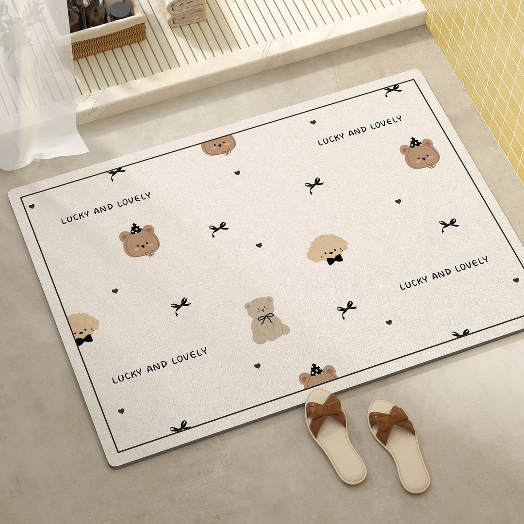 Cute Animal-Themed Bathroom Mat Stornfield