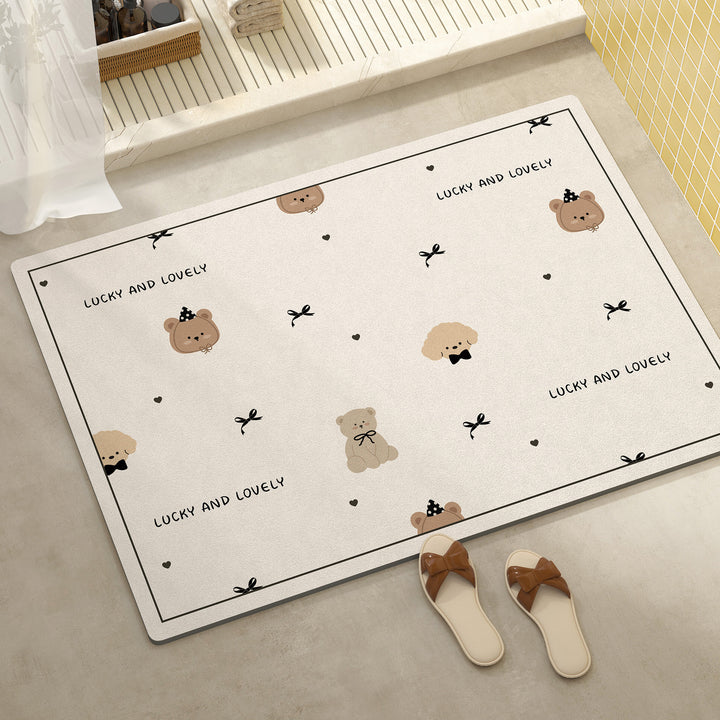 Cute Animal-Themed Bathroom Mat Stornfield