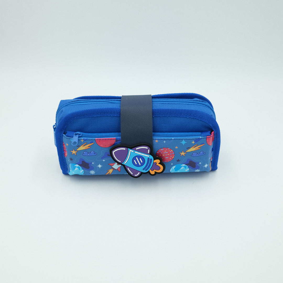 Fun Design Multi-Zipper Pencil Case