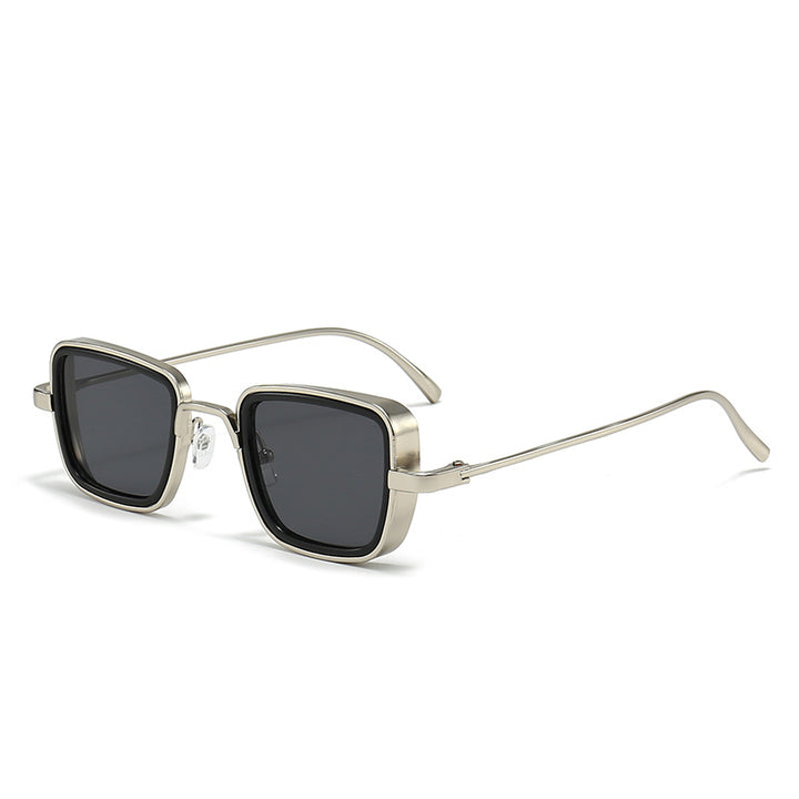 Women's stylish square sunglasses with elegant metal frame Stornfield