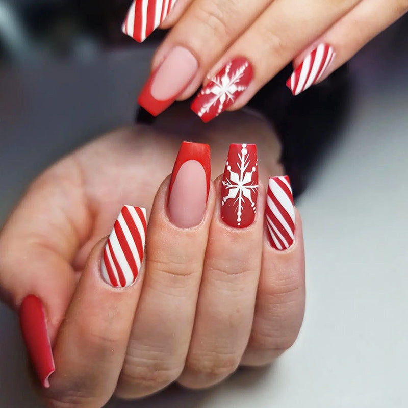 Festive Artificial Nail Set Stornfield