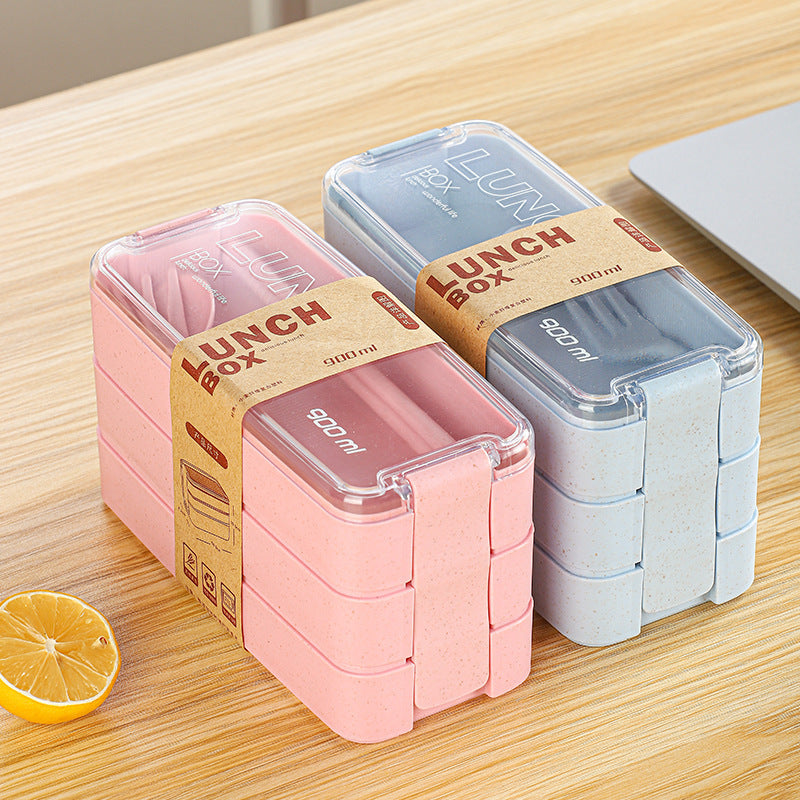 Eco-Friendly Multi-Layer Lunch Box