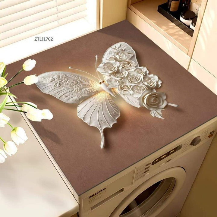 Decorative Butterfly and Rose Art Mat