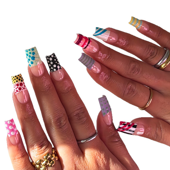 Creative Art Nails with Modern Patterns Stornfield
