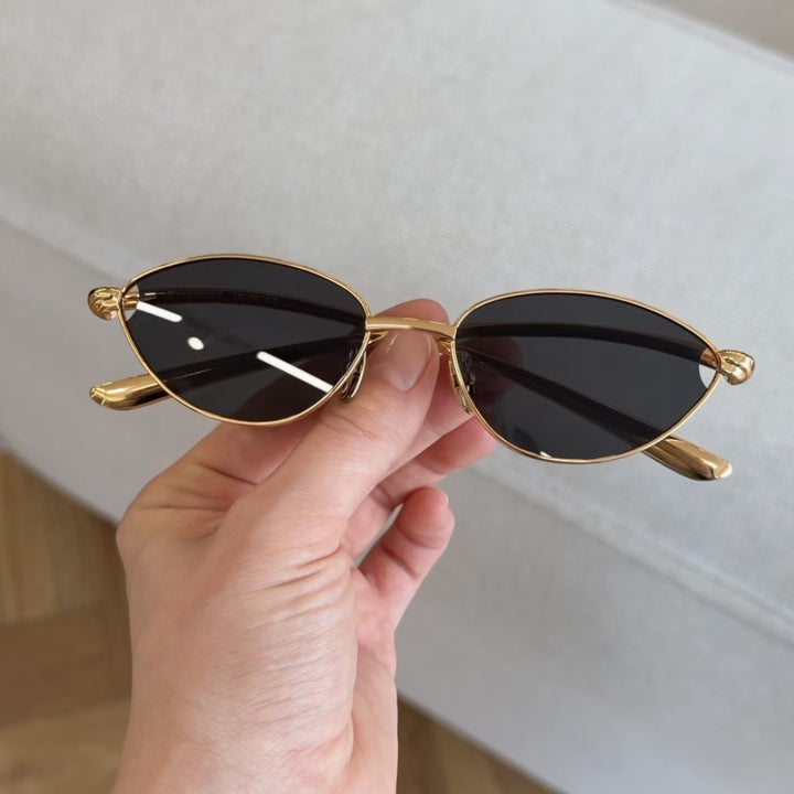 Women's designer sunglasses with elegant metal frame and protective lenses Stornfield