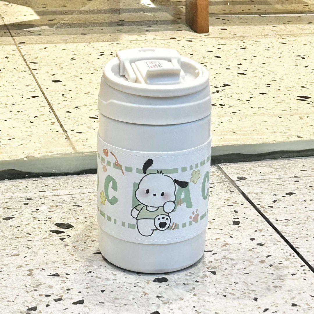 Ladies' insulated bottle with secure flip closure and charming animal motif Stornfield