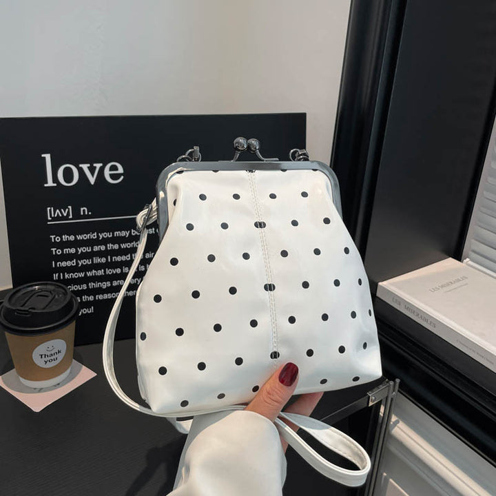 Stylish Polka Dot Handbag