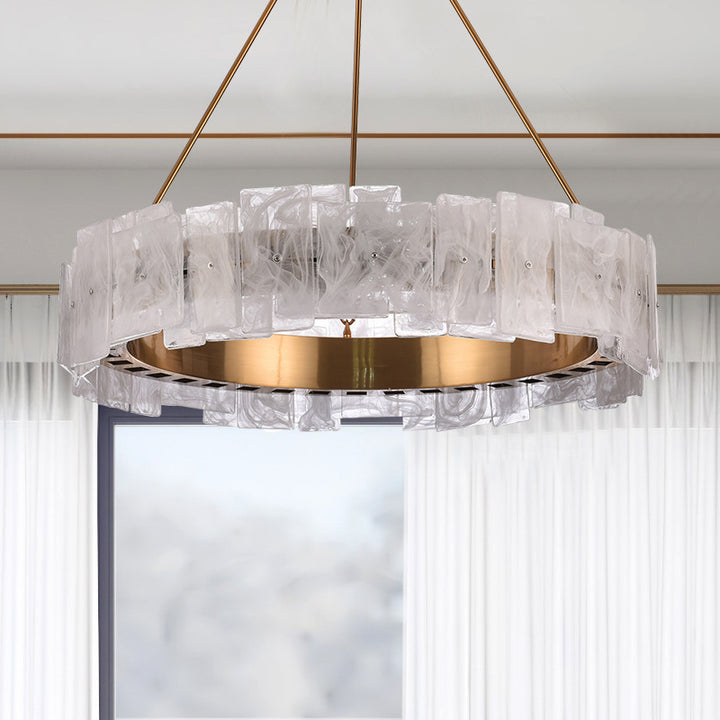 Modern Geometric Pendant Chandelier