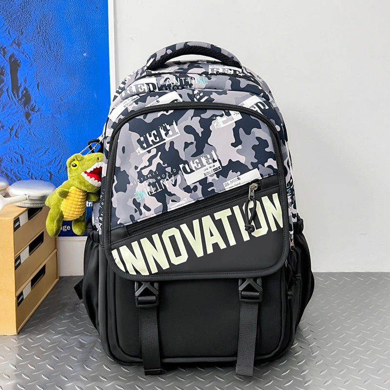 Stylish Camo Print Backpack Stornfield