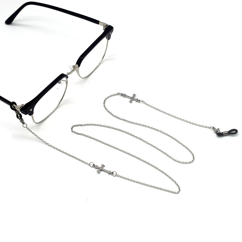 Stylish Cross-Designed Eyewear Chain Stornfield