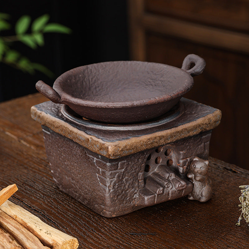 Decorative Aromatic Resin Incense Burner