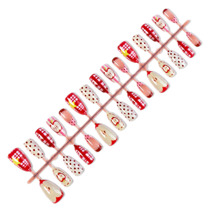 Stylish art nail set with cheerful fruit designs Stornfield