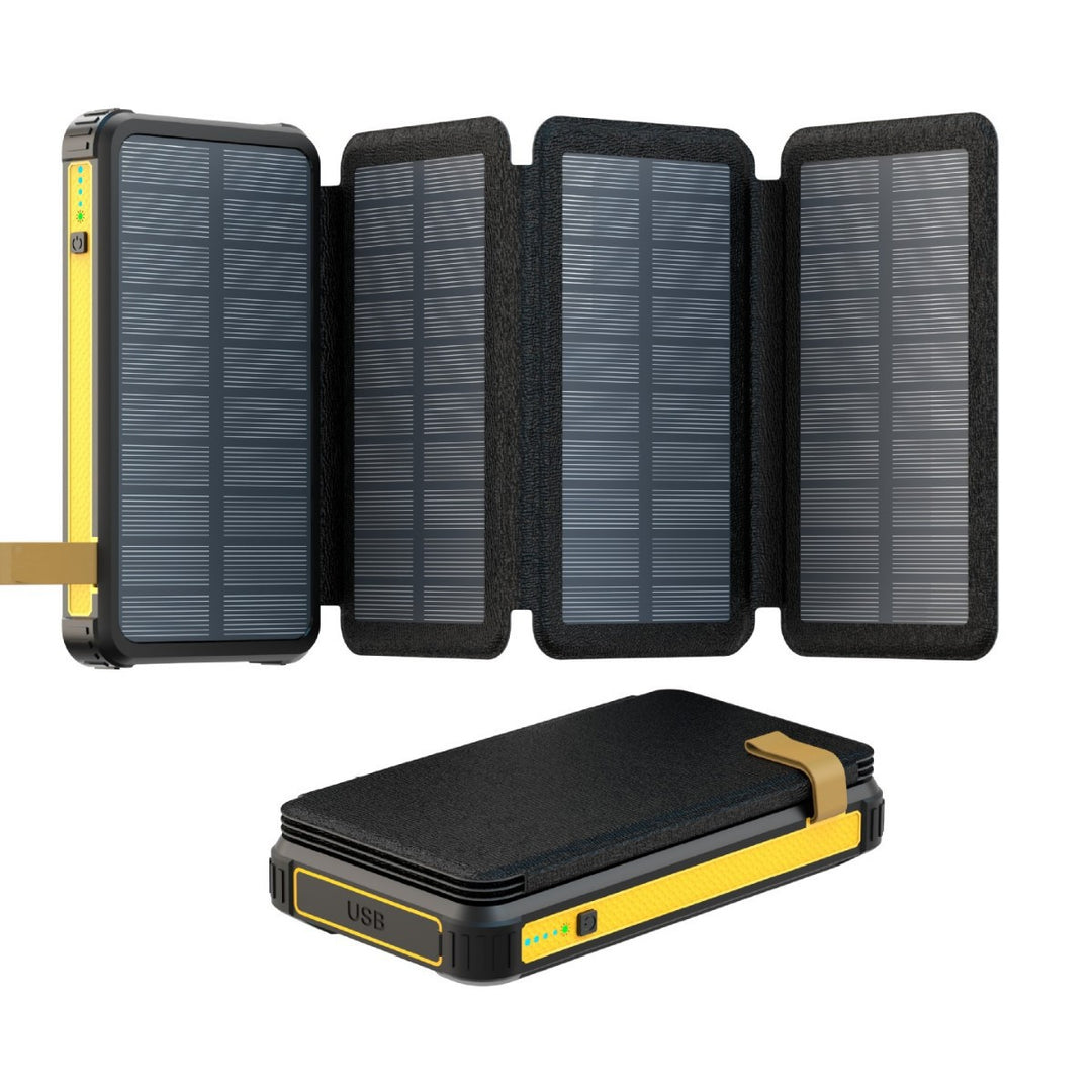 Solar-powered Power Bank with Fast Charging Function from Stornfield