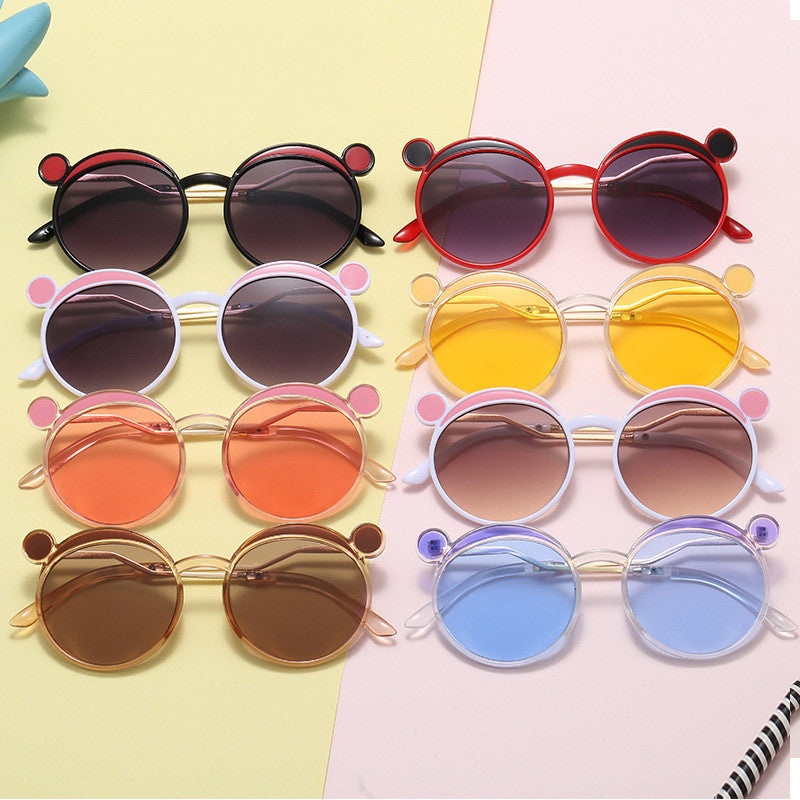 Women Fashion-Round Sunglasses with Innovative Frame and Colored Lenses Stornfield
