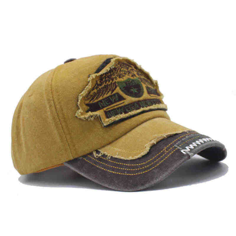 Men's Distressed Denim Cap Stornfield