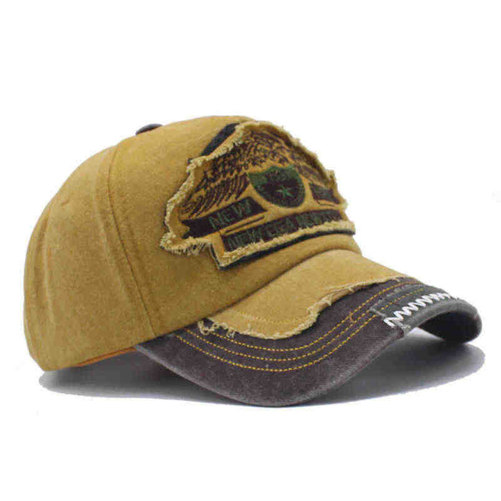Men's Distressed Denim Cap Stornfield