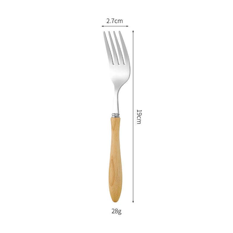 Professional and ergonomic bread knife with wooden handle Stornfield